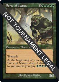 Force of Nature (Retro Frame) — 30th Anniversary Edition