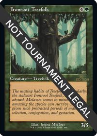 Ironroot Treefolk (Retro Frame) — 30th Anniversary Edition