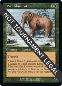 War Mammoth (Retro Frame) — 30th Anniversary Edition