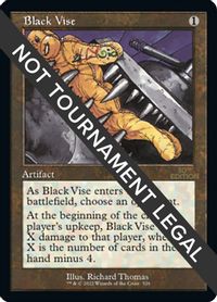 Black Vise (Retro Frame) — 30th Anniversary Edition
