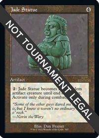Jade Statue (Retro Frame) — 30th Anniversary Edition