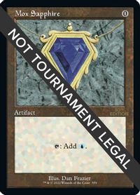 Mox Sapphire (Retro Frame) — 30th Anniversary Edition