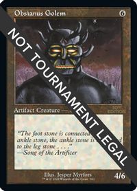 Obsianus Golem (Retro Frame) — 30th Anniversary Edition