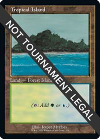 Tropical Island (Retro Frame) — 30th Anniversary Edition