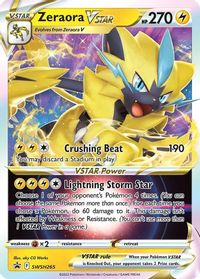 Zeraora VSTAR - SWSH265 — SWSH: Sword & Shield Promo Cards