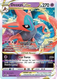 Deoxys VSTAR - SWSH268 — SWSH: Sword & Shield Promo Cards
