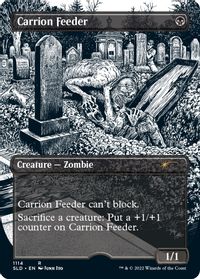 Carrion Feeder (Borderless) — Secret Lair Drop Series
