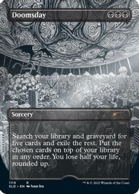 Doomsday (Borderless) (Foil Etched) — Secret Lair Drop Series