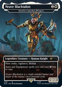 Neave Blacktalon - Danitha Capashen, Paragon (Borderless) — Secret Lair Drop Series