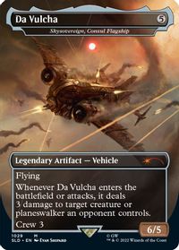 Da Vulcha - Skysovereign, Consul Flagship (Borderless) — Secret Lair Drop Series
