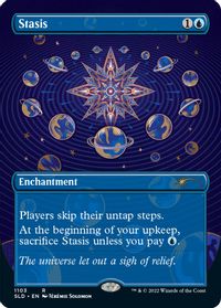 Stasis (Borderless) — Secret Lair Drop Series