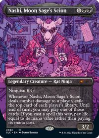 Nashi, Moon Sage's Scion — Secret Lair Countdown Kit