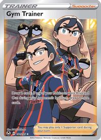 Gym Trainer (Full Art) — SWSH12: Silver Tempest