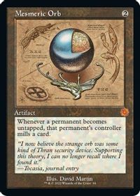 Mesmeric Orb (Schematic) — The Brothers' War: Retro Frame Artifacts