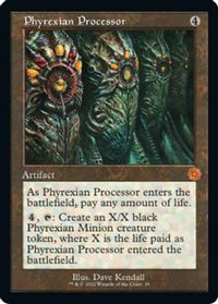 Phyrexian Processor — The Brothers' War: Retro Frame Artifacts