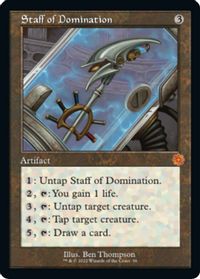 Staff of Domination — The Brothers' War: Retro Frame Artifacts