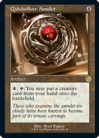 Quicksilver Amulet — The Brothers' War: Retro Frame Artifacts