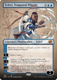 Teferi, Temporal Pilgrim (Borderless) — The Brothers' War