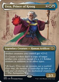 Urza, Prince of Kroog (Borderless) — The Brothers' War