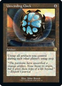 Unwinding Clock — The Brothers' War: Retro Frame Artifacts