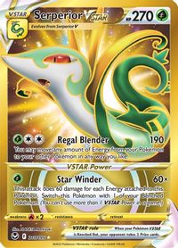 Serperior VSTAR (Secret) (210) — SWSH12: Silver Tempest