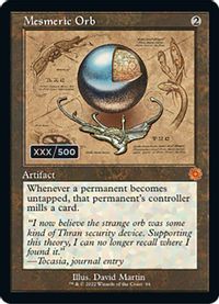 Mesmeric Orb (Schematic) (Serial Numbered) — The Brothers' War: Retro Frame Artifacts