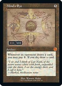 Mind's Eye (Schematic) (Serial Numbered) — The Brothers' War: Retro Frame Artifacts