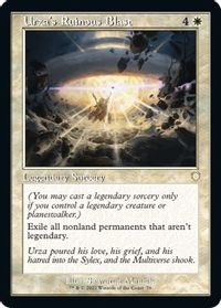 Urza's Ruinous Blast (Retro Frame) — Commander: The Brothers' War
