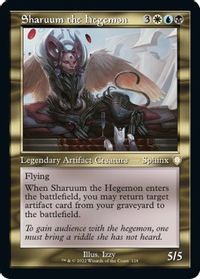 Sharuum the Hegemon (Retro Frame) — Commander: The Brothers' War
