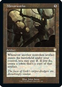 Mirrorworks (Retro Frame) — Commander: The Brothers' War