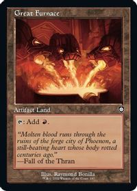 Great Furnace (Retro Frame) — Commander: The Brothers' War