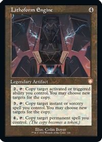 Lithoform Engine (Retro Frame) — Commander: The Brothers' War
