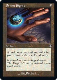 Arcane Signet (Retro Frame) — Commander: The Brothers' War