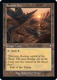 Ancient Den (Retro Frame) — Commander: The Brothers' War