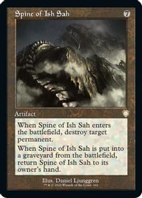 Spine of Ish Sah (Retro Frame) — Commander: The Brothers' War