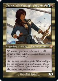 Jhoira, Weatherlight Captain (Retro Frame) — Commander: The Brothers' War