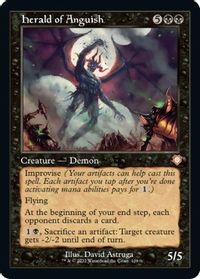 Herald of Anguish (Retro Frame) — Commander: The Brothers' War