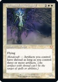 Indomitable Archangel (Retro Frame) — Commander: The Brothers' War