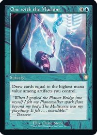 One with the Machine (Retro Frame) — Commander: The Brothers' War