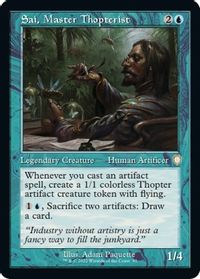 Sai, Master Thopterist (Retro Frame) — Commander: The Brothers' War