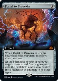 Portal to Phyrexia (Extended Art) — The Brothers' War