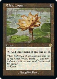 Gilded Lotus — The Brothers' War: Retro Frame Artifacts