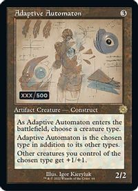 Adaptive Automaton (Schematic) (Serial Numbered) — The Brothers' War: Retro Frame Artifacts