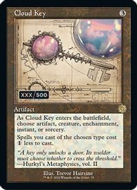 Cloud Key (Schematic) (Serial Numbered) — The Brothers' War: Retro Frame Artifacts