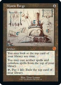 Mystic Forge (Schematic) — The Brothers' War: Retro Frame Artifacts