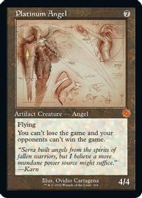 Platinum Angel (Schematic) — The Brothers' War: Retro Frame Artifacts