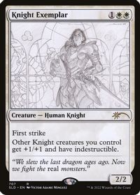 Knight Exemplar (707) — Secret Lair Drop Series