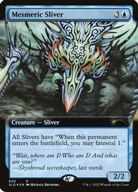 Mesmeric Sliver (Extended Art) — Secret Lair Drop Series