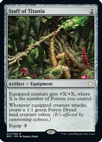 Staff of Titania — Commander: The Brothers' War