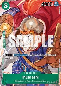 Inuarashi (Box Topper) — Romance Dawn